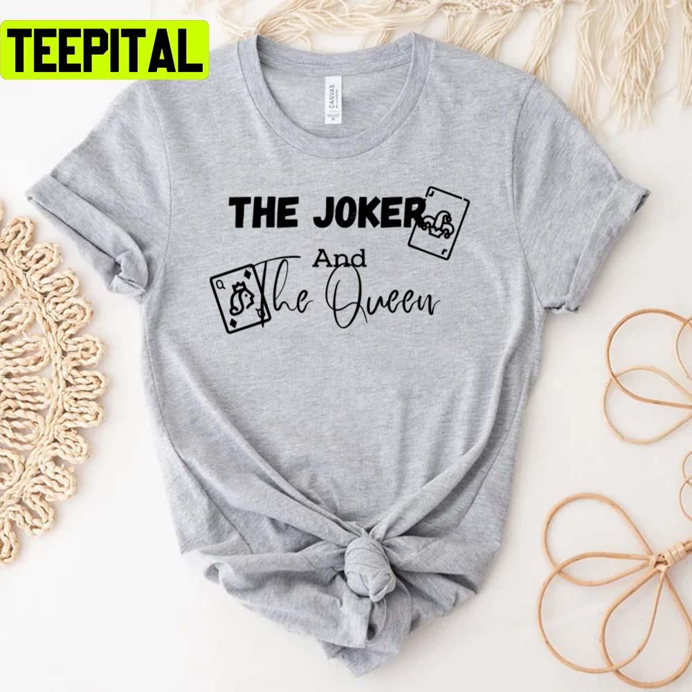 The Joker And The Queen Lyrics Ed Sheeran Unisex T-Shirt The Joker And The Queen Lyrics Ed Sheeran Unisex T-Shirt