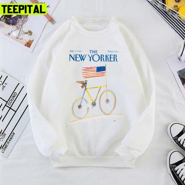 The Saul Steinberg Velo The New Yorker Unisex T-Shirt The Saul Steinberg Velo The New Yorker Unisex T-Shirt