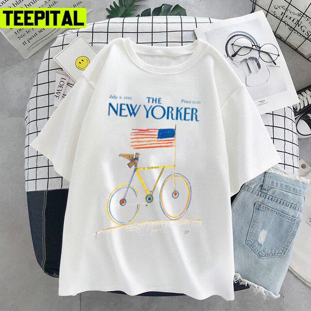 The Saul Steinberg Velo The New Yorker Unisex T-Shirt The Saul Steinberg Velo The New Yorker Unisex T-Shirt