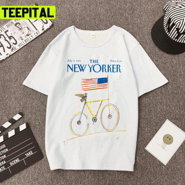 The Saul Steinberg Velo The New Yorker Unisex T-Shirt The Saul Steinberg Velo The New Yorker Unisex T-Shirt