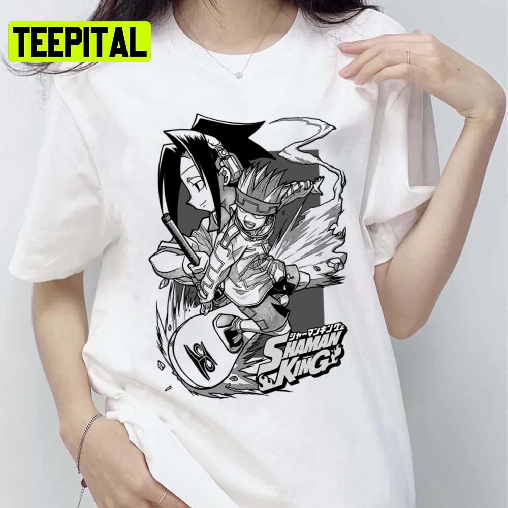 The Soul Of Shaman King Illustration Unisex T-Shirt The Soul Of Shaman King Illustration Unisex T-Shirt