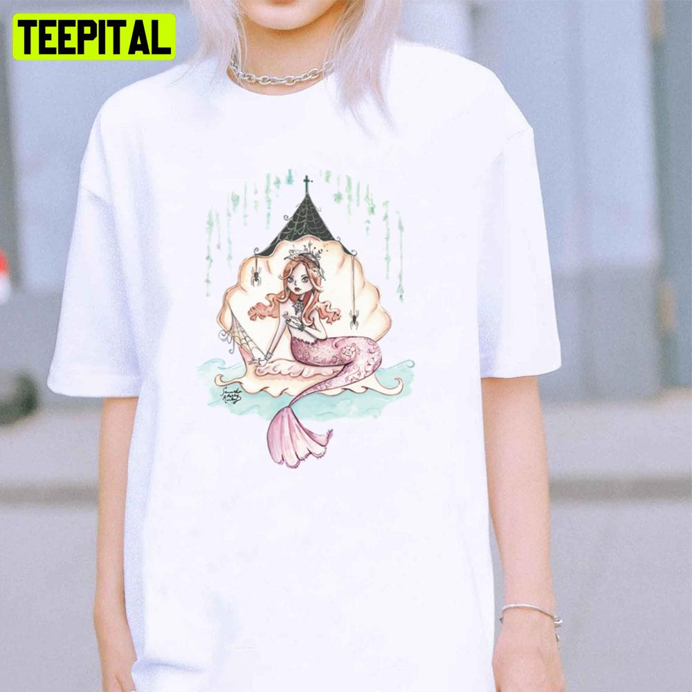 The Throne Of The Vampire Mermaid Unisex T-Shirt The Throne Of The Vampire Mermaid Unisex T-Shirt