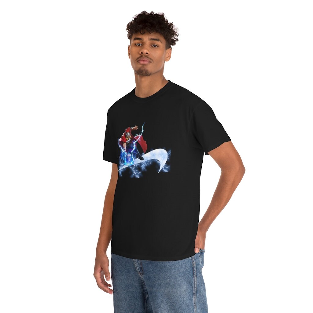 Thor Mix Nike Logo Thor Love And Thunder Unisex T-Shirt Thor Mix Nike Logo Thor Love And Thunder Unisex T-Shirt