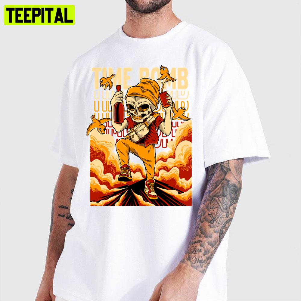 Time Bomb Retro Art Unisex T-Shirt Time Bomb Retro Art Unisex T-Shirt