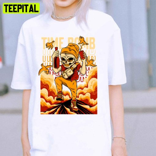 Time Bomb Retro Art Unisex T-Shirt