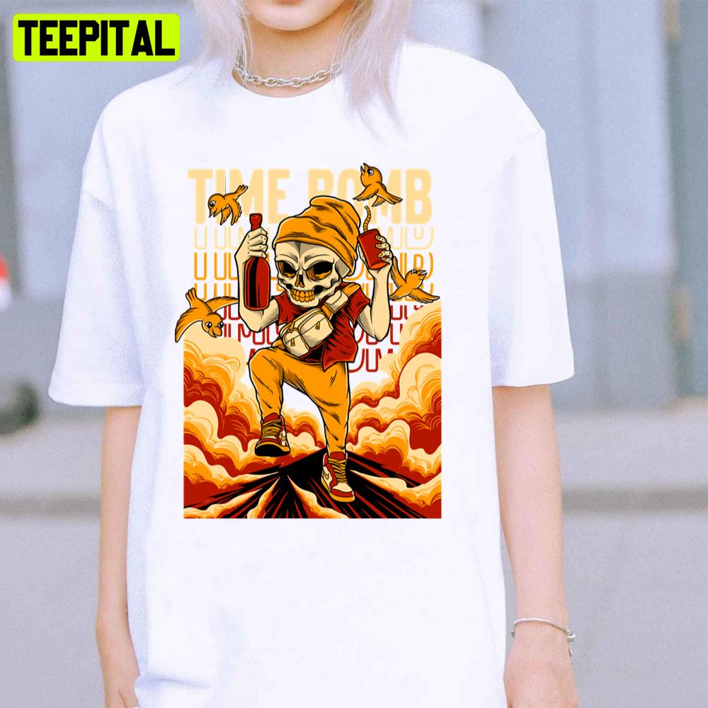 Time Bomb Retro Art Unisex T-Shirt Time Bomb Retro Art Unisex T-Shirt