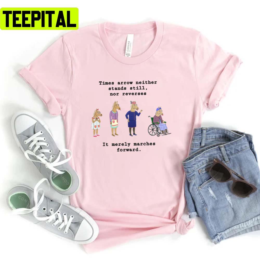 Times Arrow In Bojack Horseman Unisex T-Shirt Times Arrow In Bojack Horseman Unisex T-Shirt