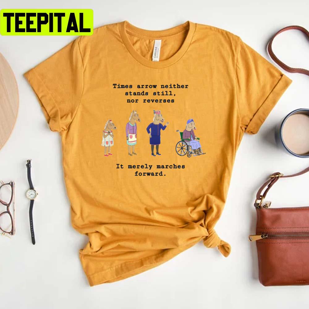 Times Arrow In Bojack Horseman Unisex T-Shirt Times Arrow In Bojack Horseman Unisex T-Shirt
