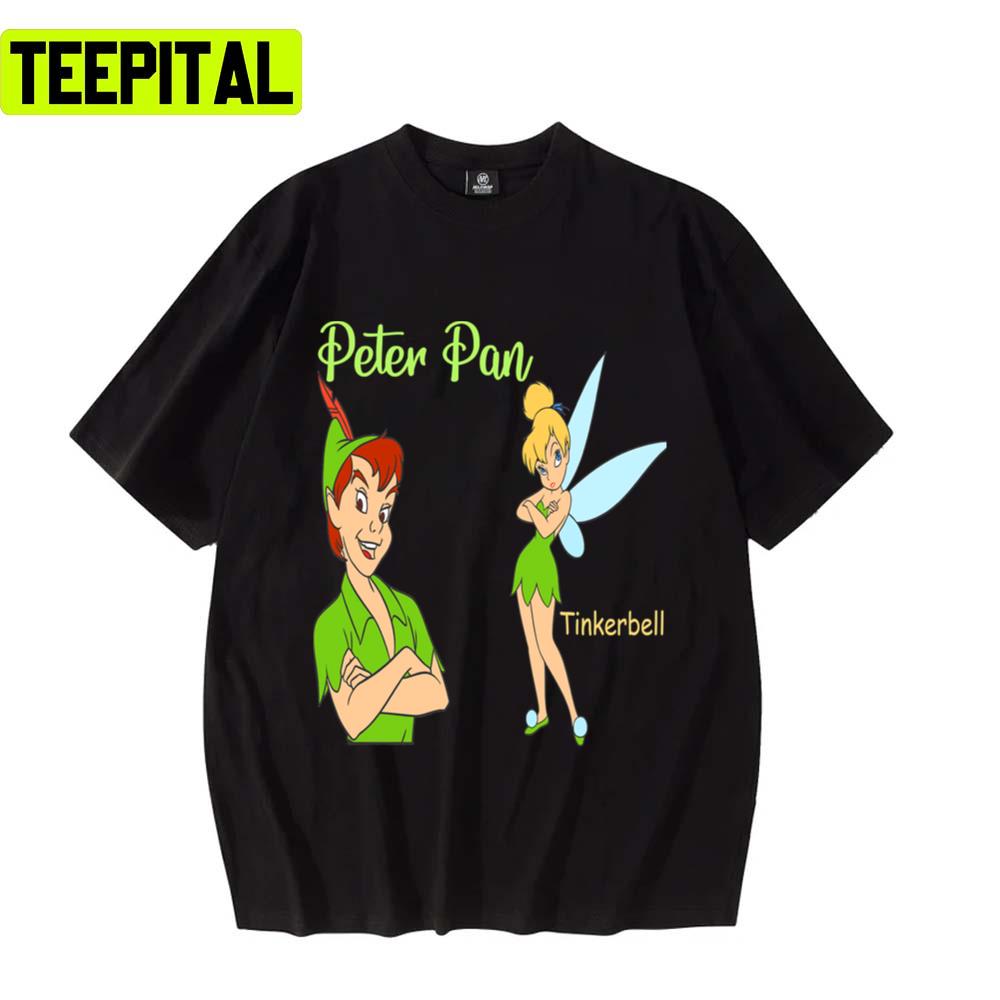 Tinkerbell Costume Party Decorations Costume Adult Peter Pan Disney Unisex T-Shirt Tinkerbell Costume Party Decorations Costume Adult Peter Pan Disney Unisex T-Shirt