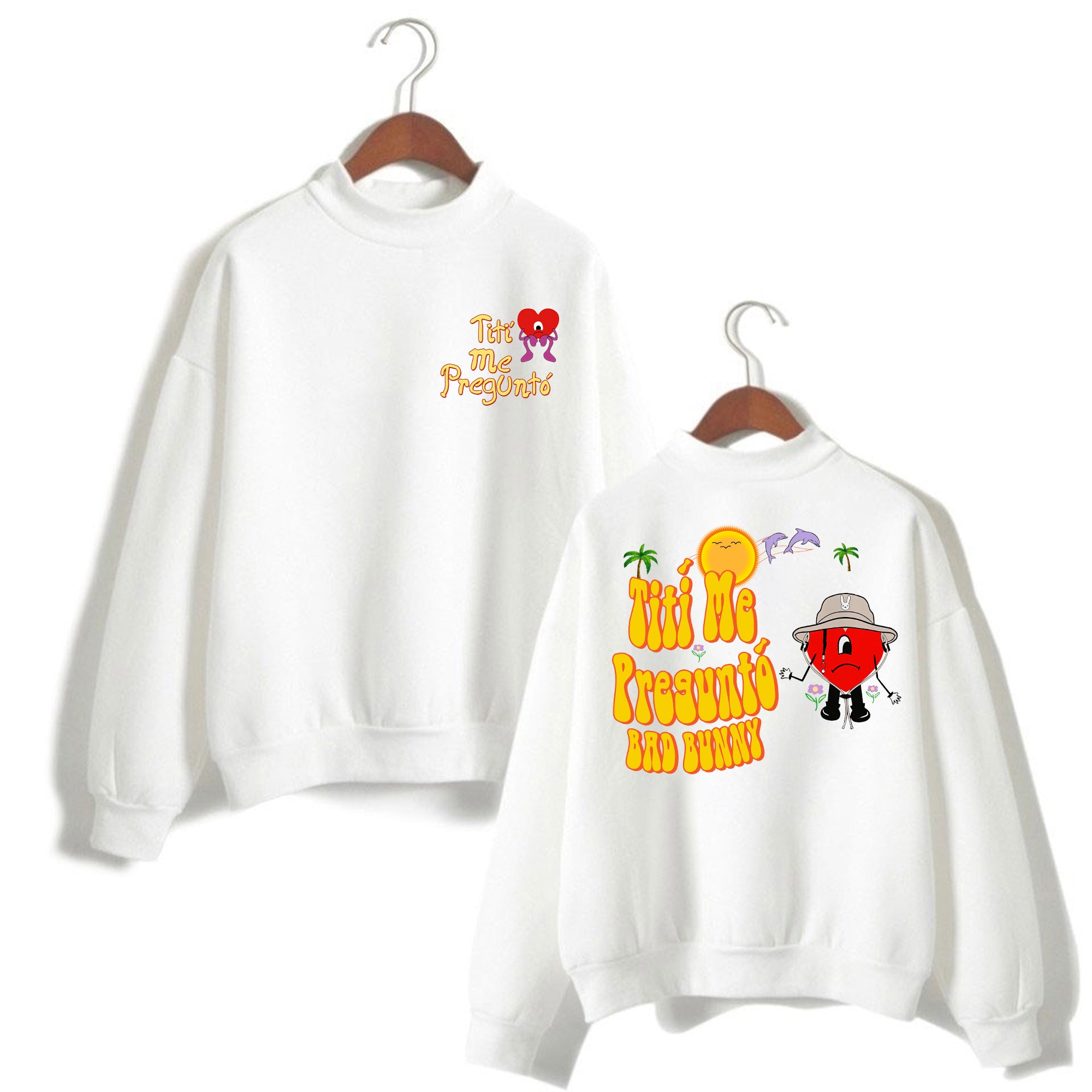 Tití Me Preguntó Bad Bunny Un Verano Sin Ti Retro Unisex Hoodie Tití Me Preguntó Bad Bunny Un Verano Sin Ti Retro Unisex Hoodie