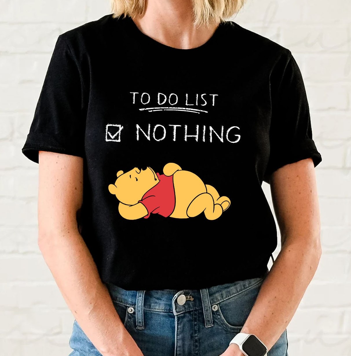 To Do List Nothing Winnie The Pooh Disney Unisex T-Shirt To Do List Nothing Winnie The Pooh Disney Unisex T-Shirt