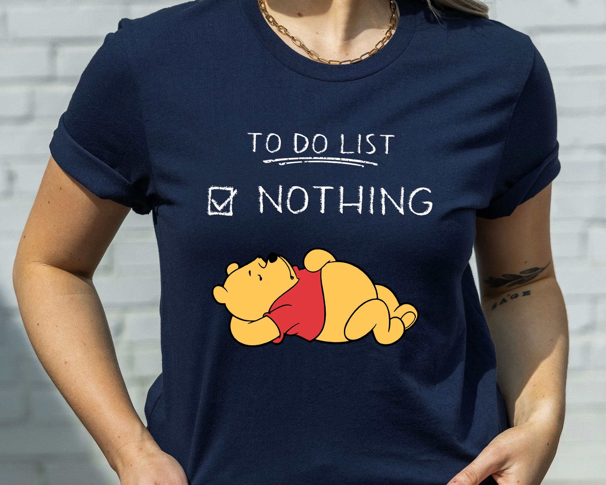 To Do List Nothing Winnie The Pooh Disney Unisex T-Shirt To Do List Nothing Winnie The Pooh Disney Unisex T-Shirt
