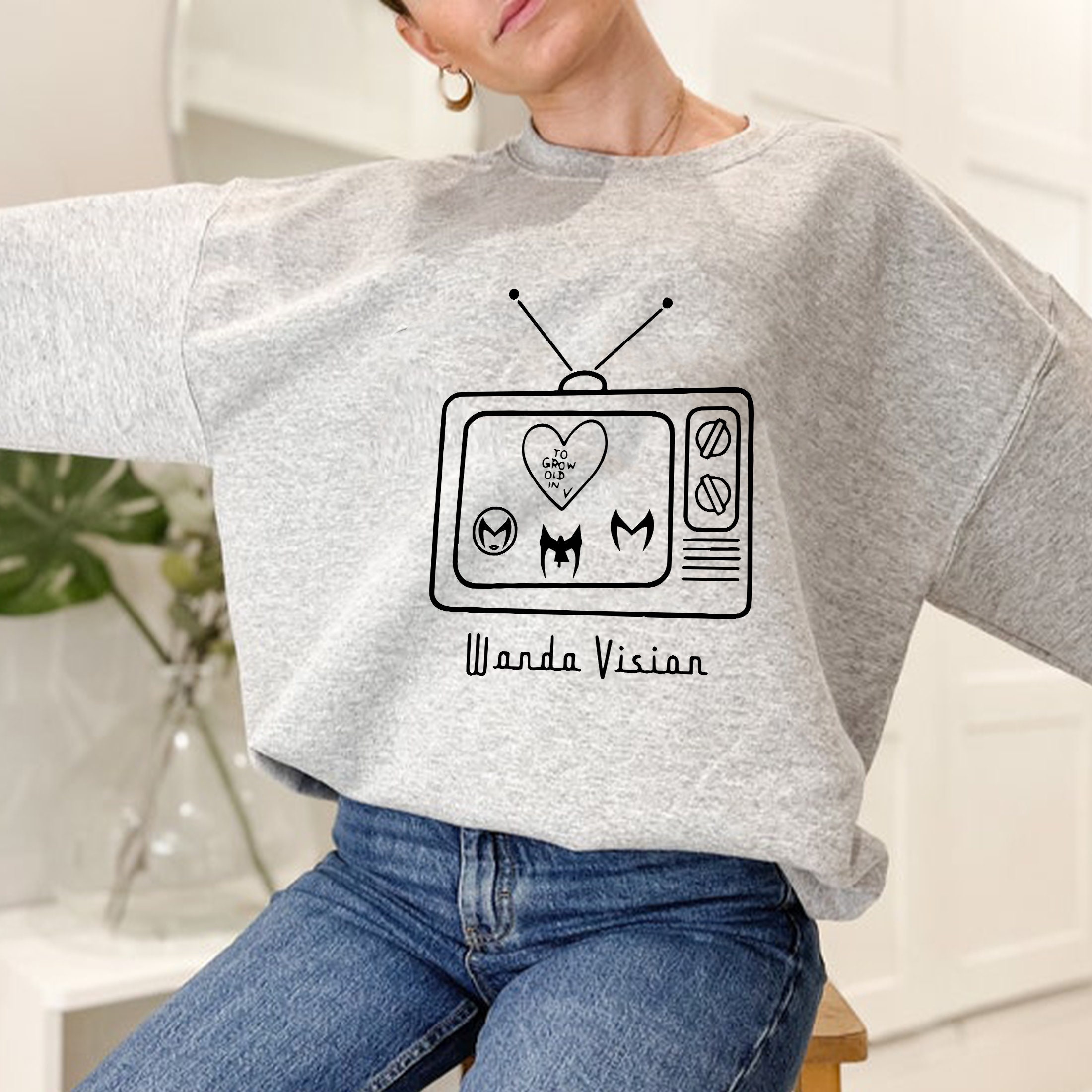 To Grow Old In Avengers Inspired Unisex Sweatshirt To Grow Old In Avengers Inspired Unisex Sweatshirt