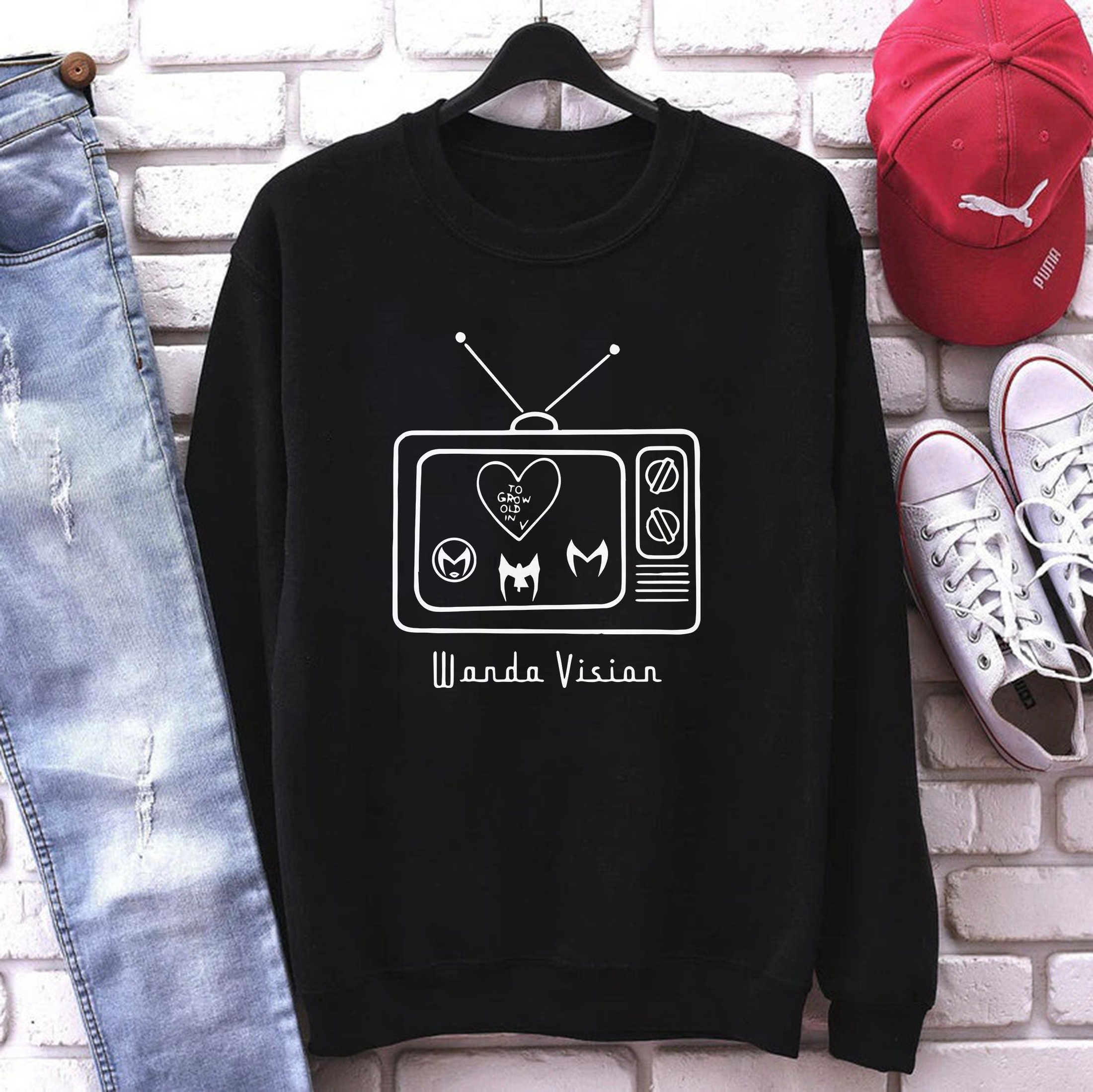 To Grow Old In Avengers Inspired Unisex Sweatshirt To Grow Old In Avengers Inspired Unisex Sweatshirt