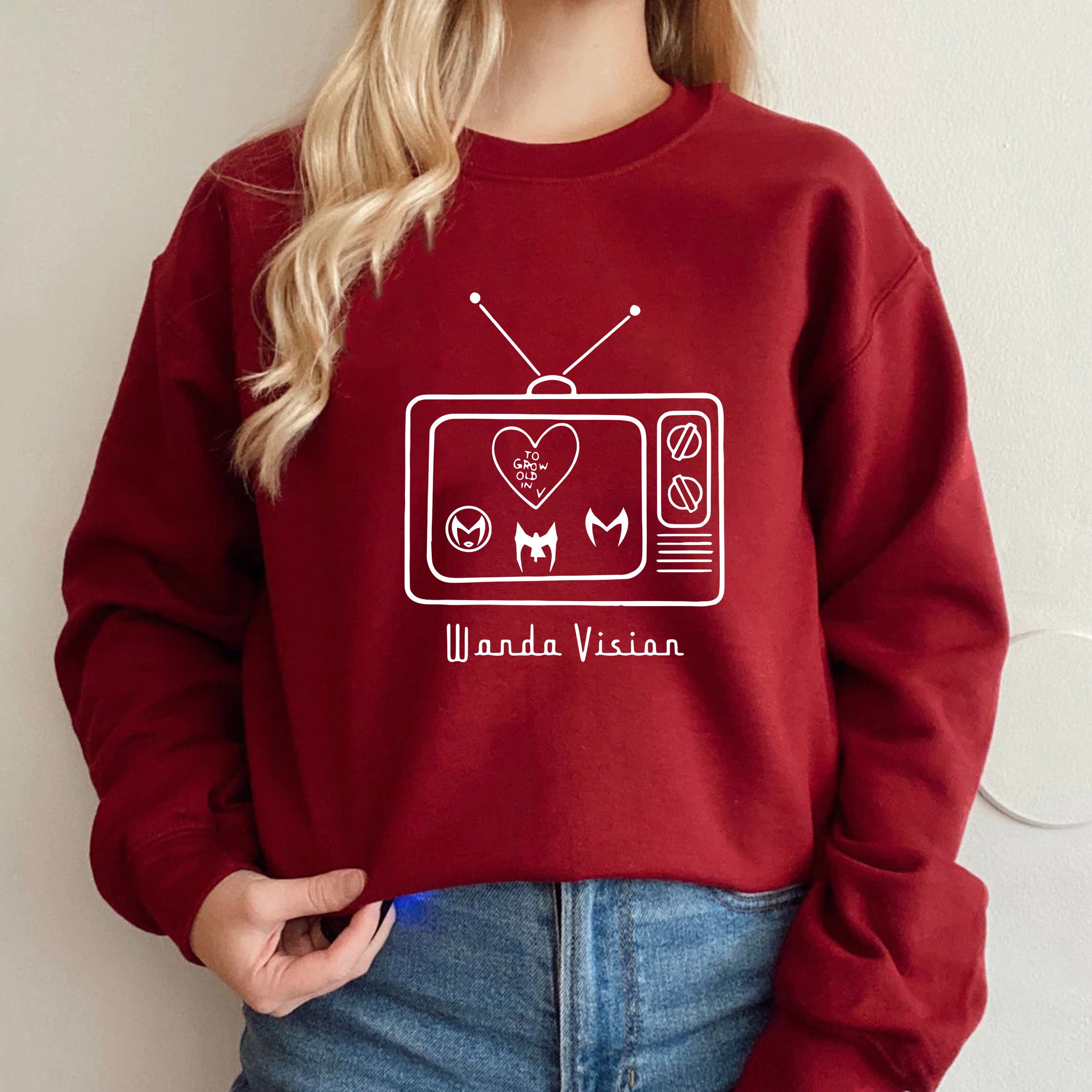 To Grow Old In Avengers Inspired Unisex Sweatshirt To Grow Old In Avengers Inspired Unisex Sweatshirt