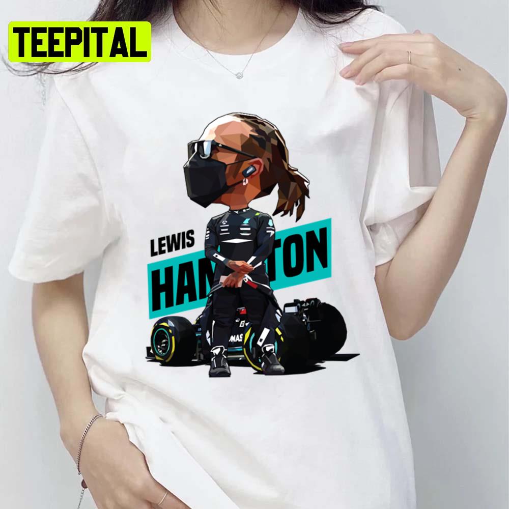 Tooned Hamilton Lewis Hamilton Car Racing Unisex T-Shirt Tooned Hamilton Lewis Hamilton Car Racing Unisex T-Shirt