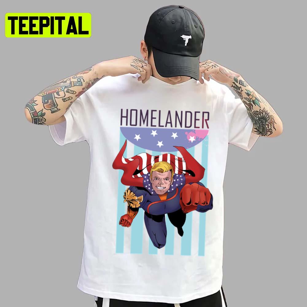 Top Merch Antagonist Homelander The Boys Unisex T-Shirt Top Merch Antagonist Homelander The Boys Unisex T-Shirt