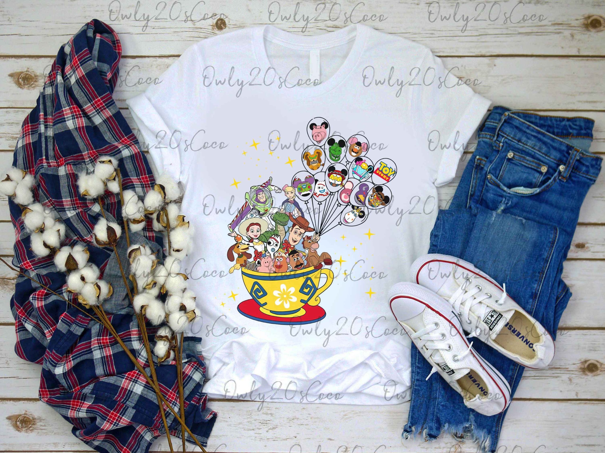 Toy Story Friends Balloon Disney Toy Story Unisex Sweatshirt Toy Story Friends Balloon Disney Toy Story Unisex Sweatshirt