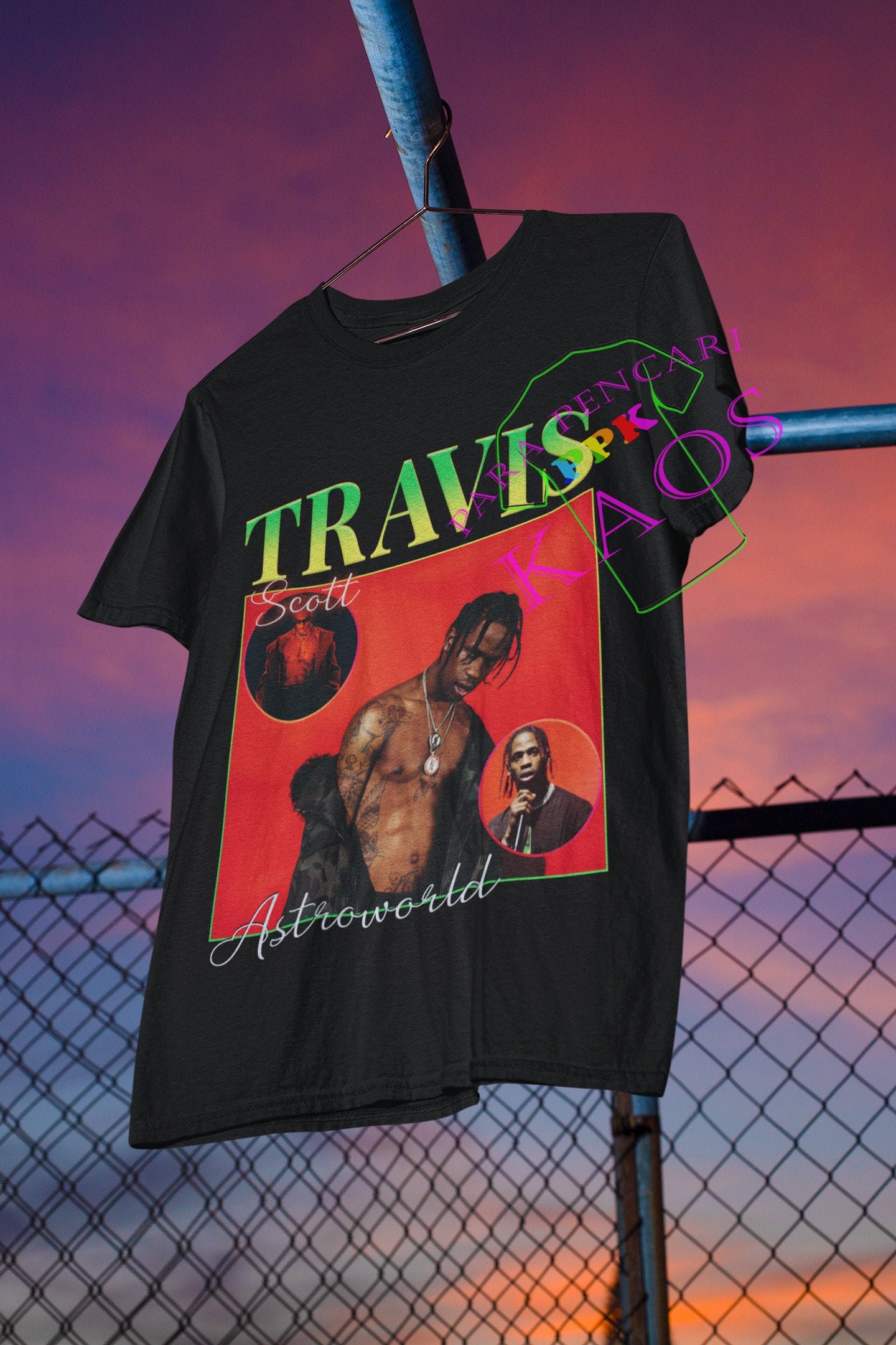 Travis Scoot Astroworld Unisex T-Shirt Travis Scoot Astroworld Unisex T-Shirt