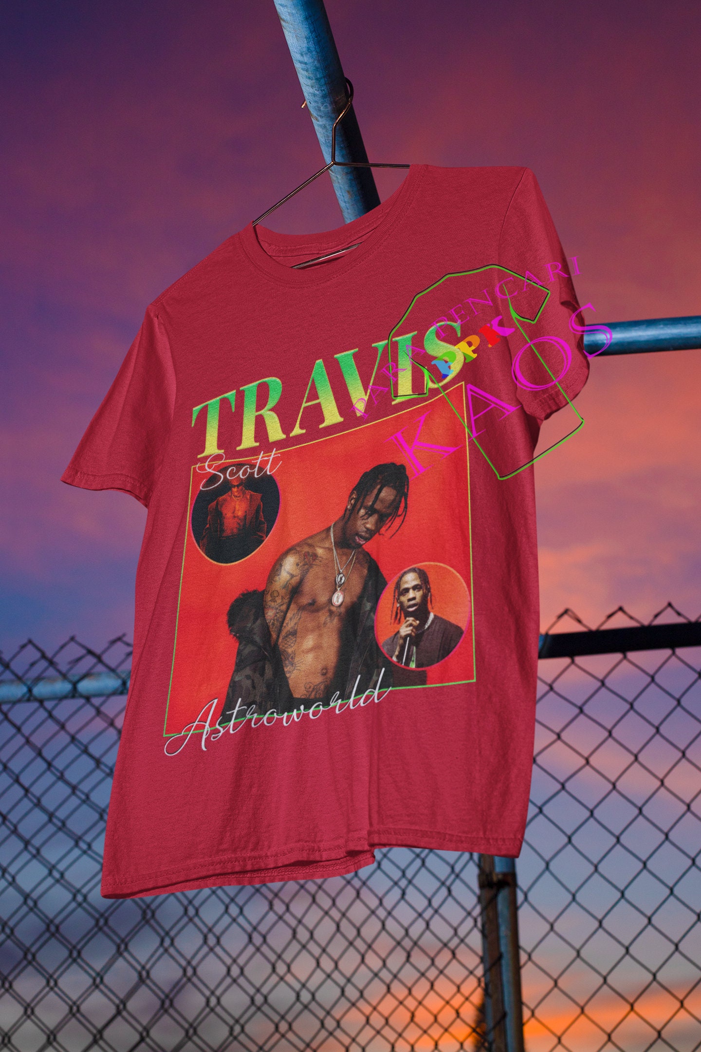 Travis Scoot Astroworld Unisex T-Shirt Travis Scoot Astroworld Unisex T-Shirt