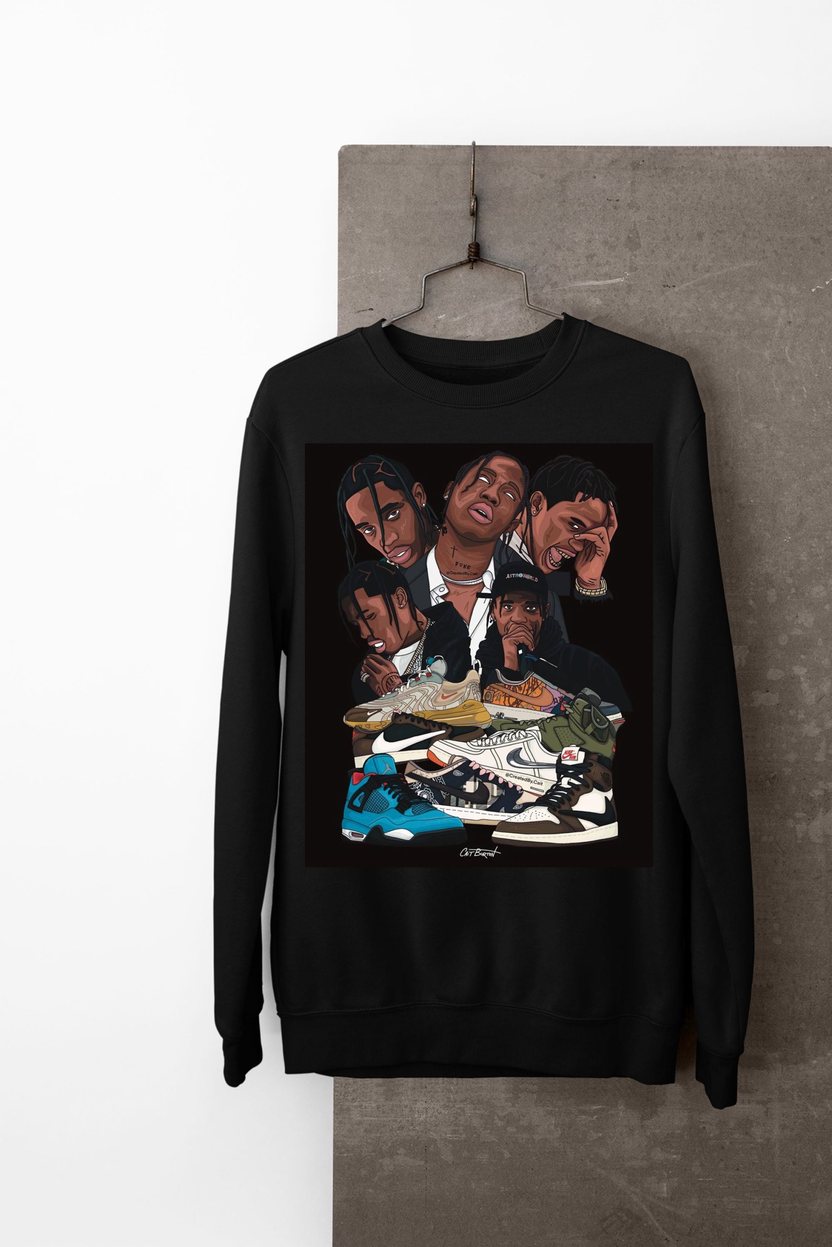 Travis Scott Cactus Jack 90's Vintage Rap Unisex Sweatshirt Travis Scott Cactus Jack 90's Vintage Rap Unisex Sweatshirt