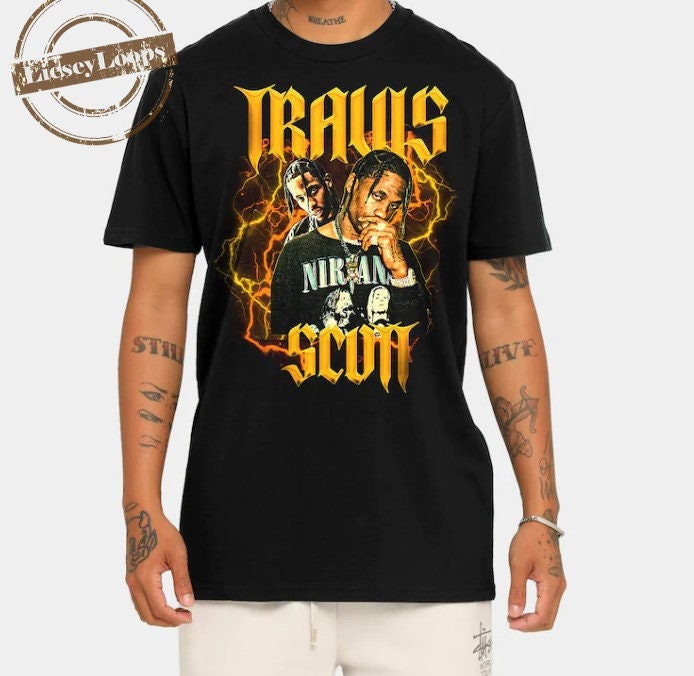 Travis Scott Hip Hop Rap Music Unisex T-Shirt Travis Scott Hip Hop Rap Music Unisex T-Shirt