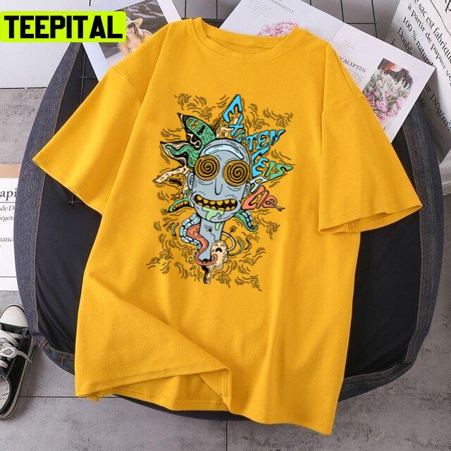 Trippy Rick Rick And Morty Unisex T-Shirt Trippy Rick Rick And Morty Unisex T-Shirt