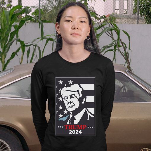 Trump 2024 Women’s Keep America Great Reelect Donald Trump Loong Sleeve Shirt