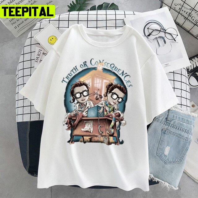Truth Or Consequences Alices Adventures In Wonderland Unisex T-Shirt Truth Or Consequences Alices Adventures In Wonderland Unisex T-Shirt