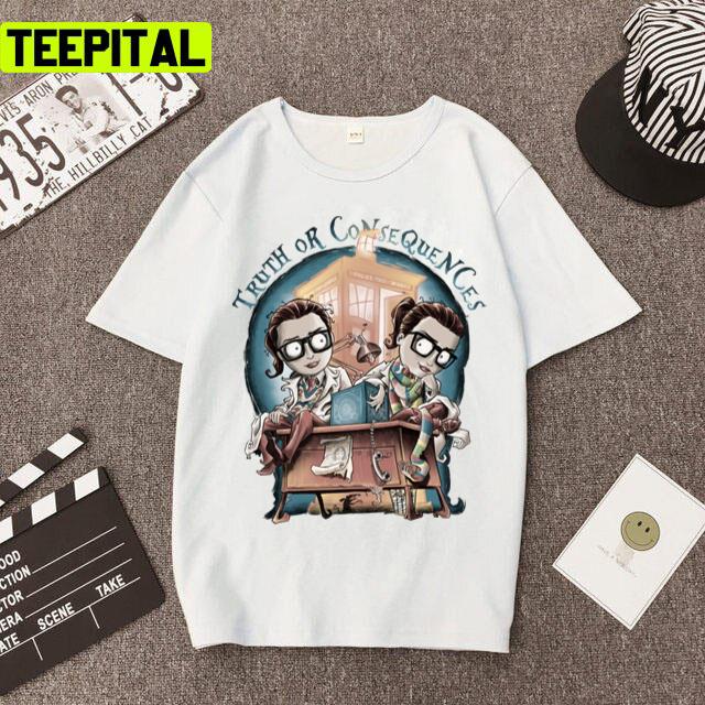 Truth Or Consequences Alices Adventures In Wonderland Unisex T-Shirt Truth Or Consequences Alices Adventures In Wonderland Unisex T-Shirt