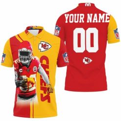 Tyrann Mathieu 30 Kansas City Chiefs Afc West Champions Super Bowl 2021 Personalized Polo Shirt Model A8264 All Over Print Shirt 3d T-shirt