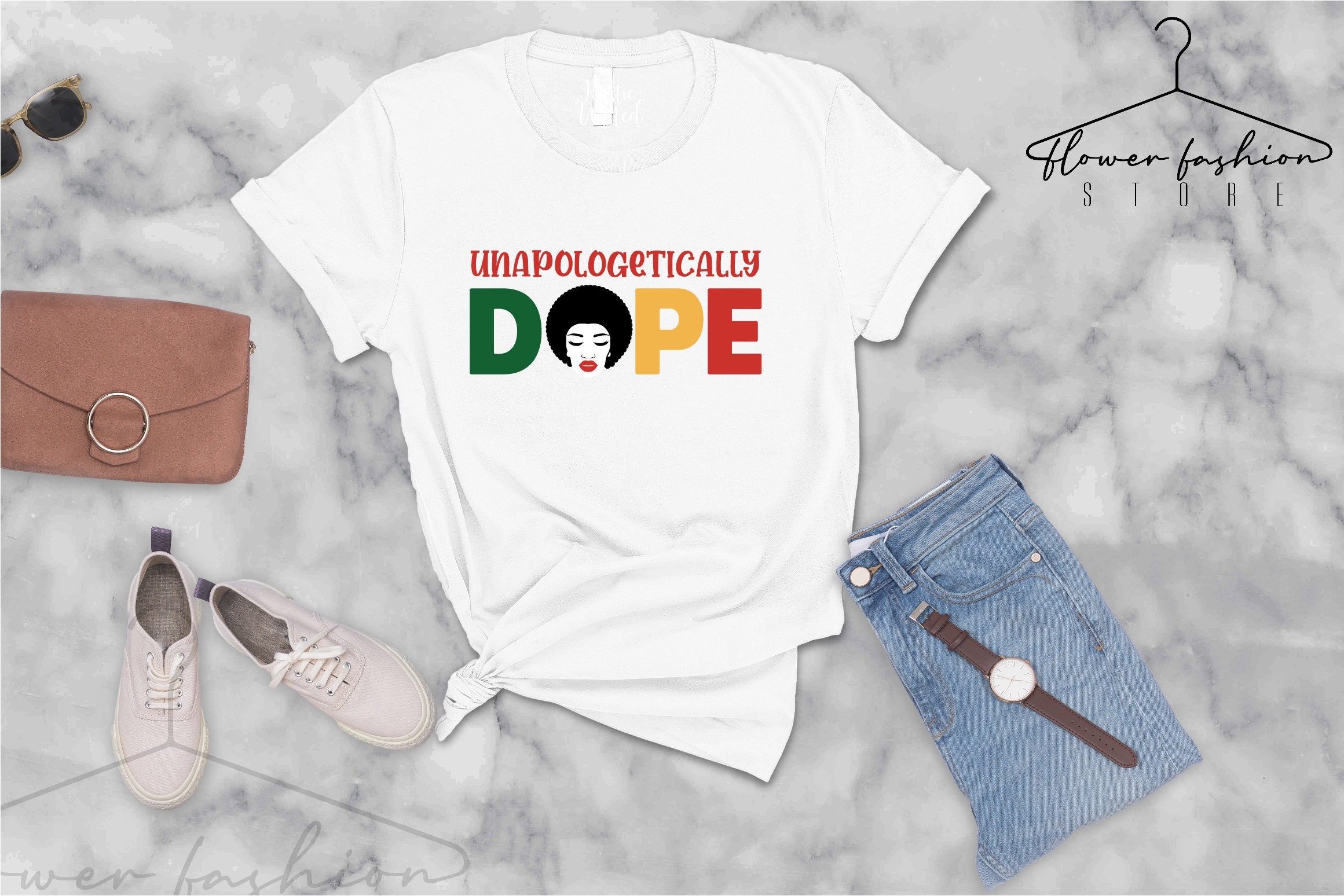 Unapologetically Dope Black History Black Girl Power Unisex T-Shirt Unapologetically Dope Black History Black Girl Power Unisex T-Shirt