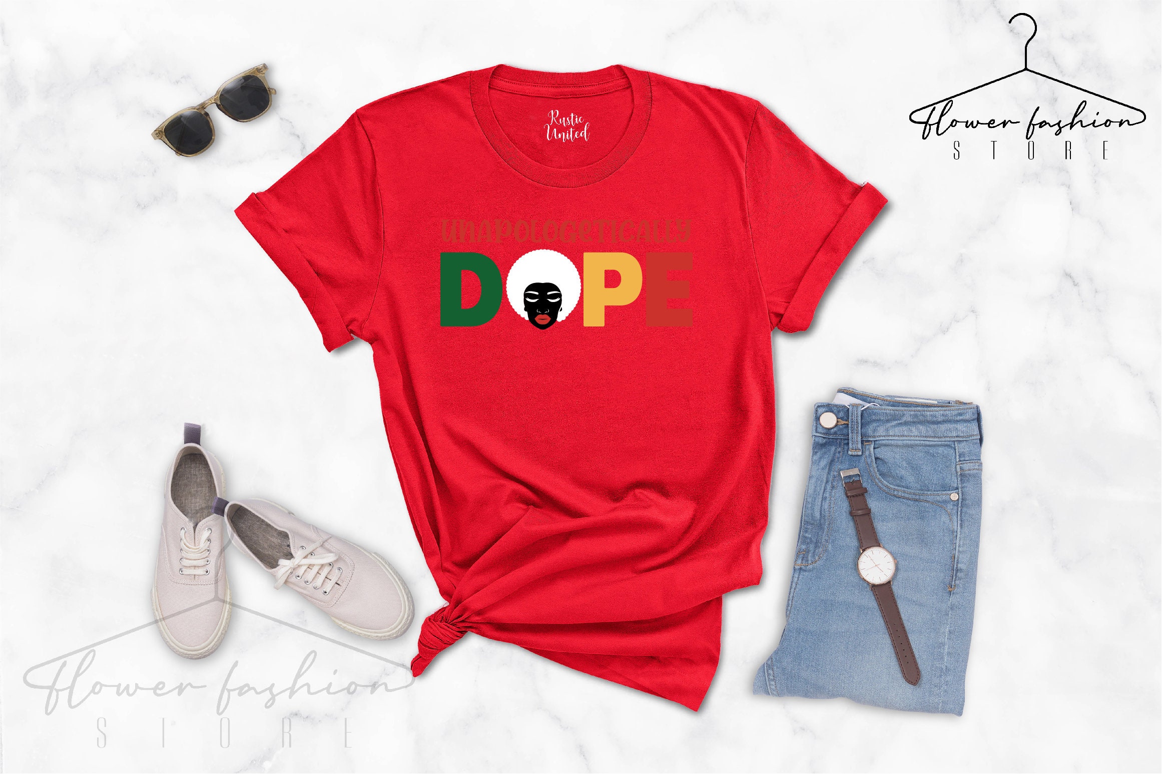 Unapologetically Dope Black History Black Girl Power Unisex T-Shirt Unapologetically Dope Black History Black Girl Power Unisex T-Shirt