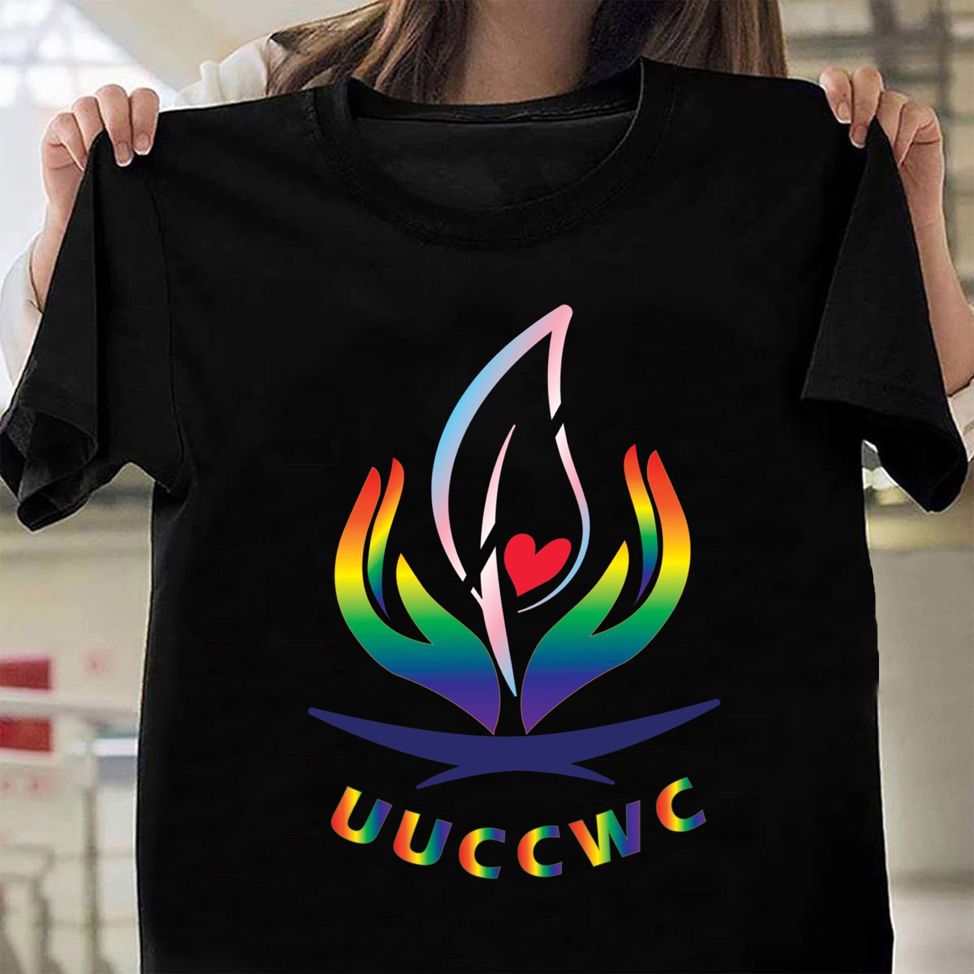 Uuccwc Rainbow Lgbqt Pride Month Unisex T-Shirt Uuccwc Rainbow Lgbqt Pride Month Unisex T-Shirt