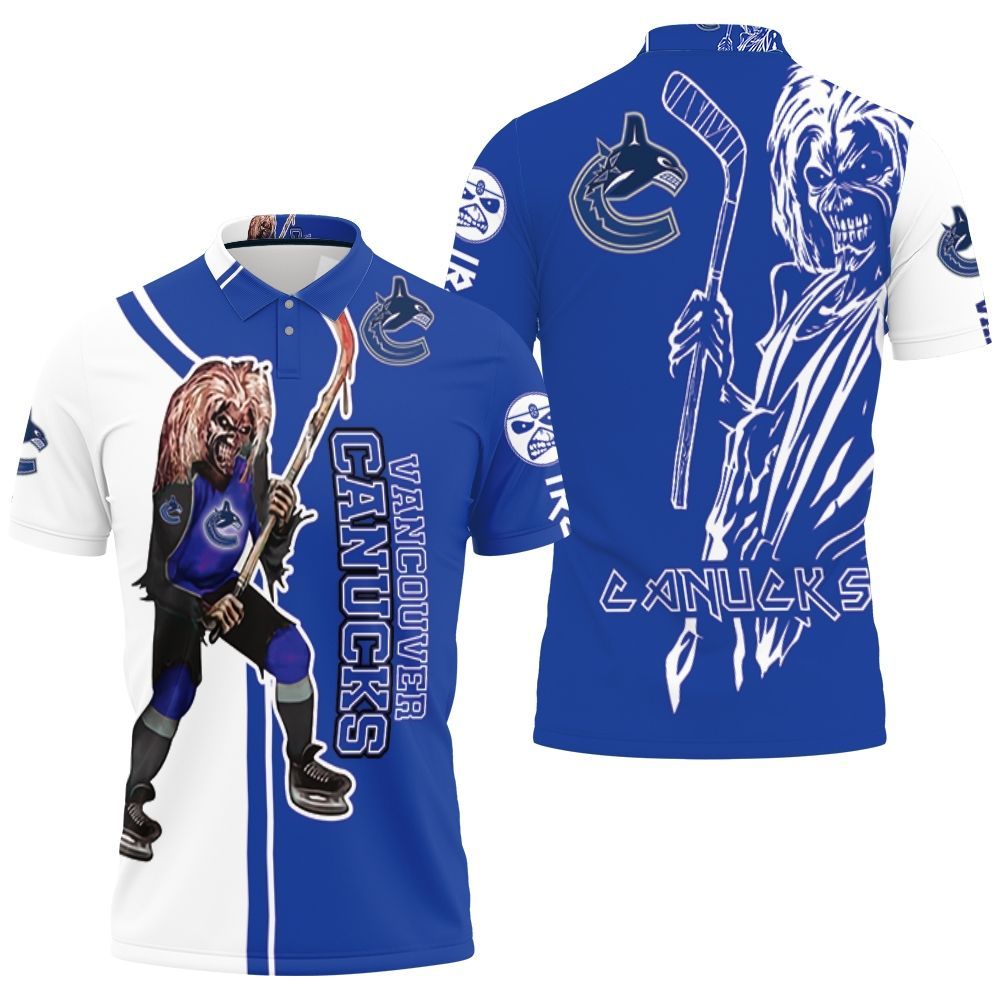 Vancouver Canucks And Zombie For Fans Polo Shirt All Over Print Shirt 3d T-shirt Vancouver Canucks And Zombie For Fans Polo Shirt All Over Print Shirt 3d T-shirt