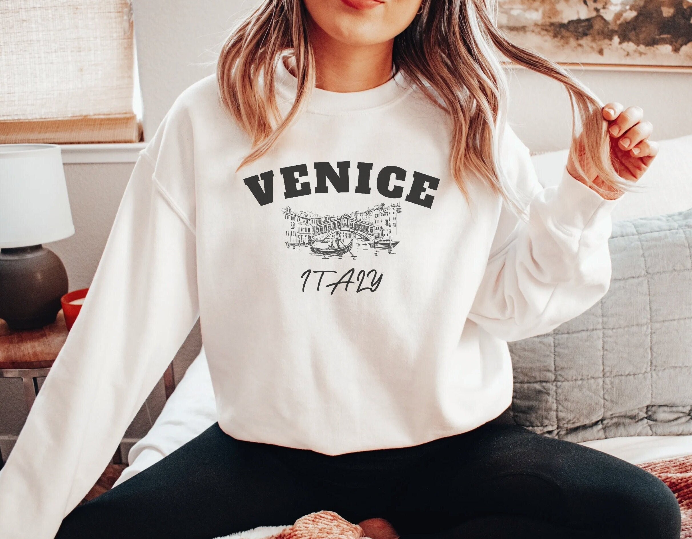 Venice Crewneck Vintage Unisex Sweatshirt Venice Crewneck Vintage Unisex Sweatshirt
