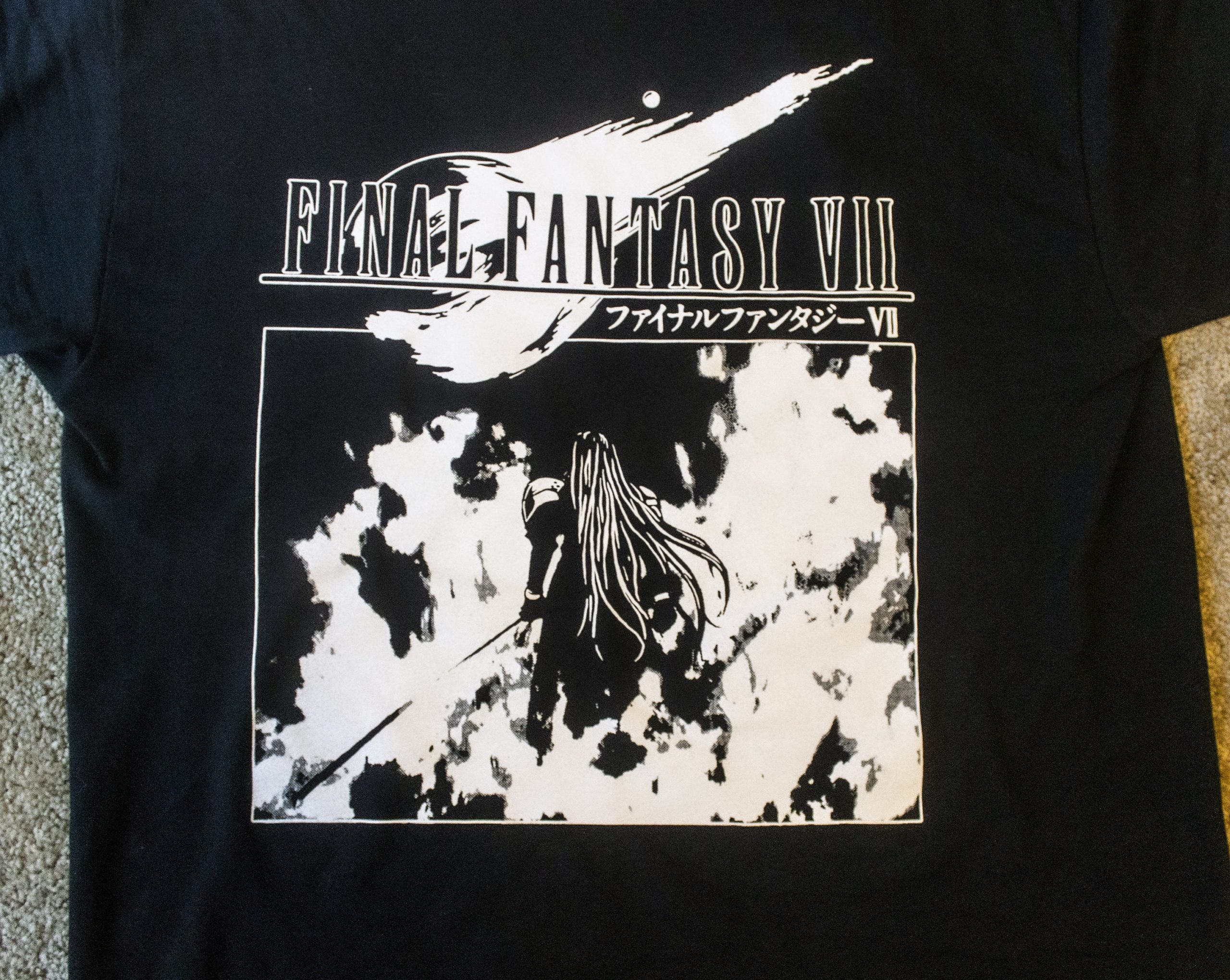 Vii Sephiroth Final Fantasy Unisex T-Shirt Vii Sephiroth Final Fantasy Unisex T-Shirt