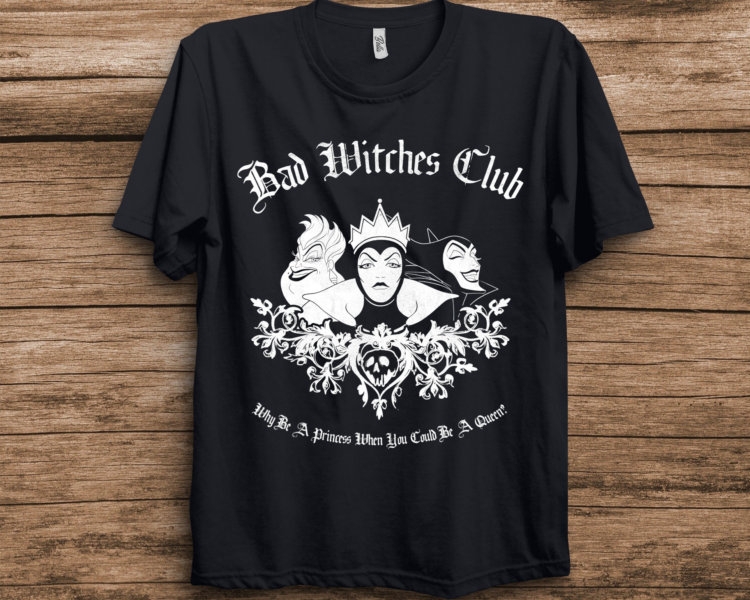 Villains Bad Witches Club Group Shot Graphic Lover Disney Unisex T-Shirt Villains Bad Witches Club Group Shot Graphic Lover Disney Unisex T-Shirt