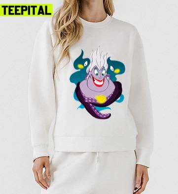 Villian Witch The Little Mermaid Disney Unisex Sweatshirt Villian Witch The Little Mermaid Disney Unisex Sweatshirt
