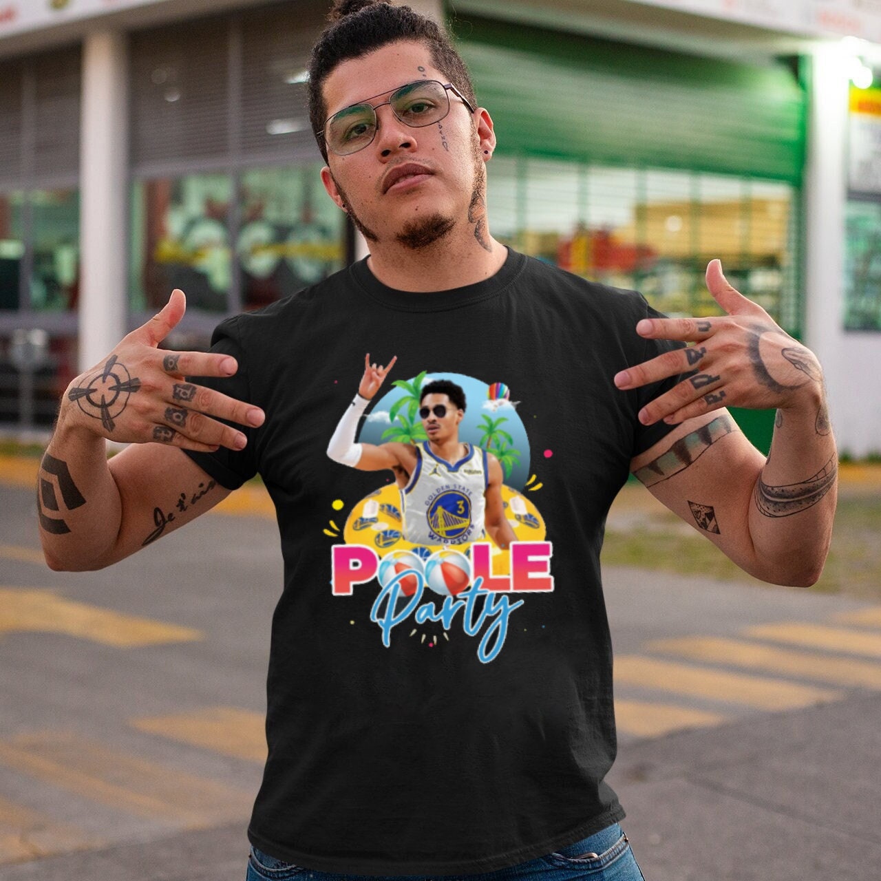 Vintage 90s Style Jordan Poole Party Unisex T-Shirt Vintage 90s Style Jordan Poole Party Unisex T-Shirt