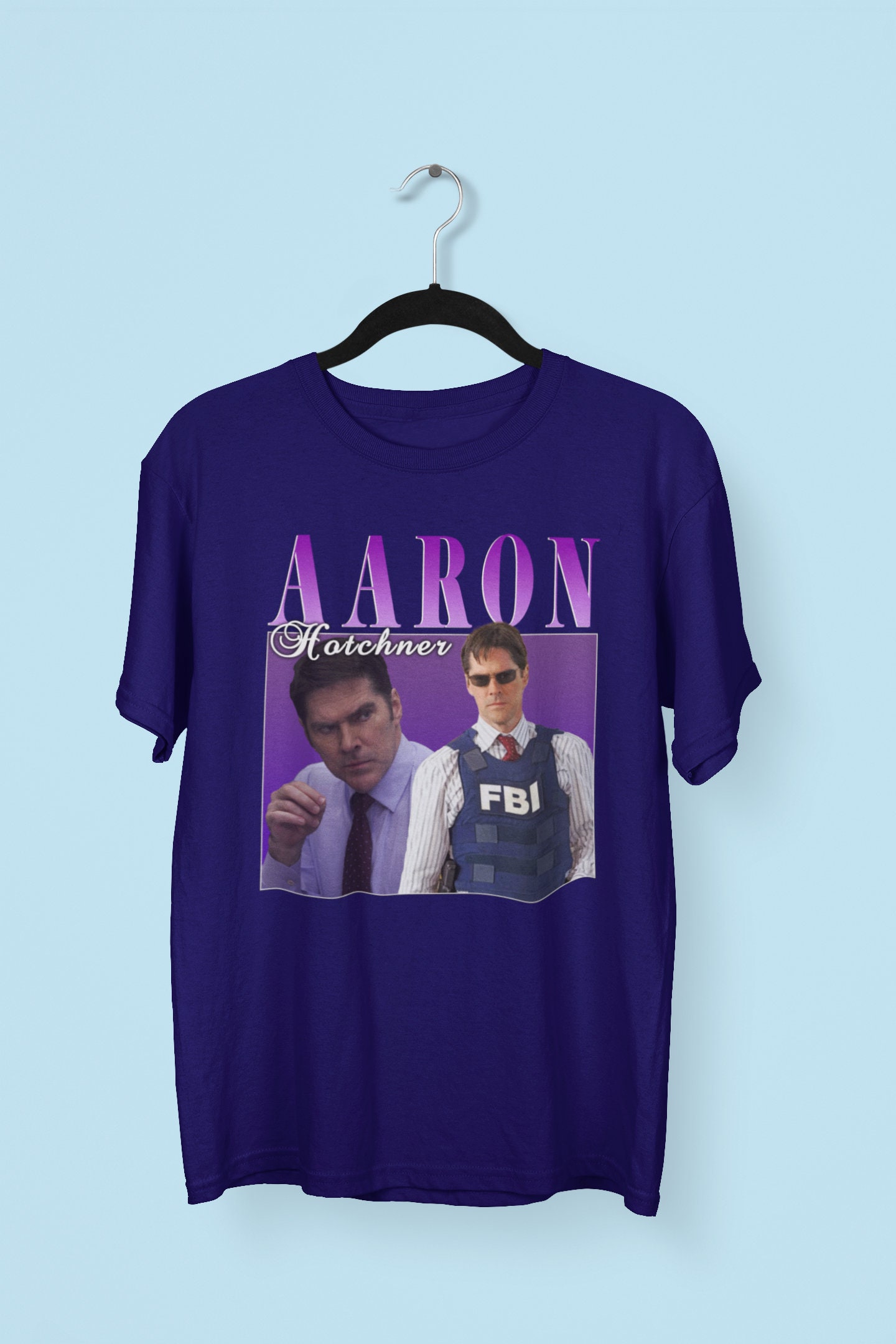 Vintage Aaron Hotchner Criminal Minds Tv Series Homage Unisex T-Shirt Vintage Aaron Hotchner Criminal Minds Tv Series Homage Unisex T-Shirt