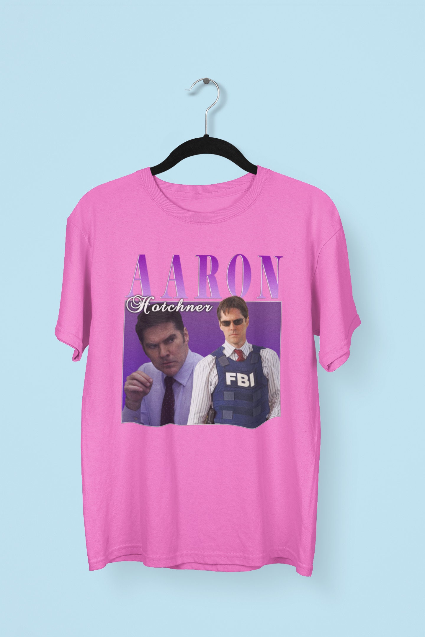 Vintage Aaron Hotchner Criminal Minds Tv Series Homage Unisex T-Shirt Vintage Aaron Hotchner Criminal Minds Tv Series Homage Unisex T-Shirt