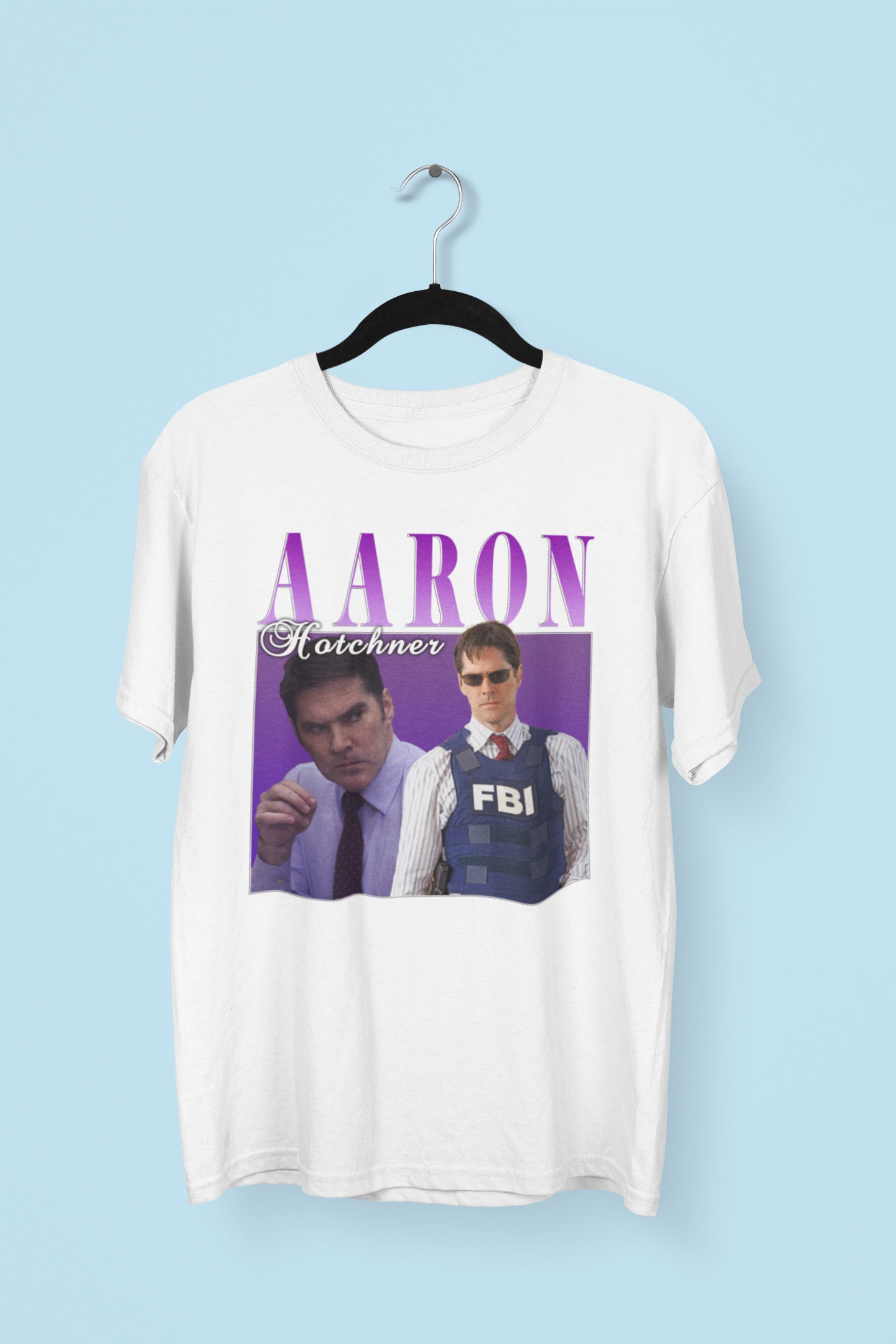 Vintage Aaron Hotchner Criminal Minds Tv Series Homage Unisex T-Shirt Vintage Aaron Hotchner Criminal Minds Tv Series Homage Unisex T-Shirt