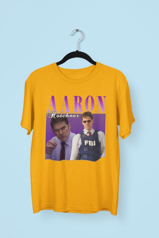 Vintage Aaron Hotchner Criminal Minds Tv Series Homage Unisex T-Shirt