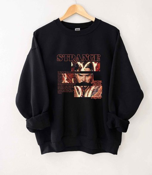 Vintage Art Doctor Strange 2 Multiverse Of Madness Mcu Fanart Unisex Sweatshirt