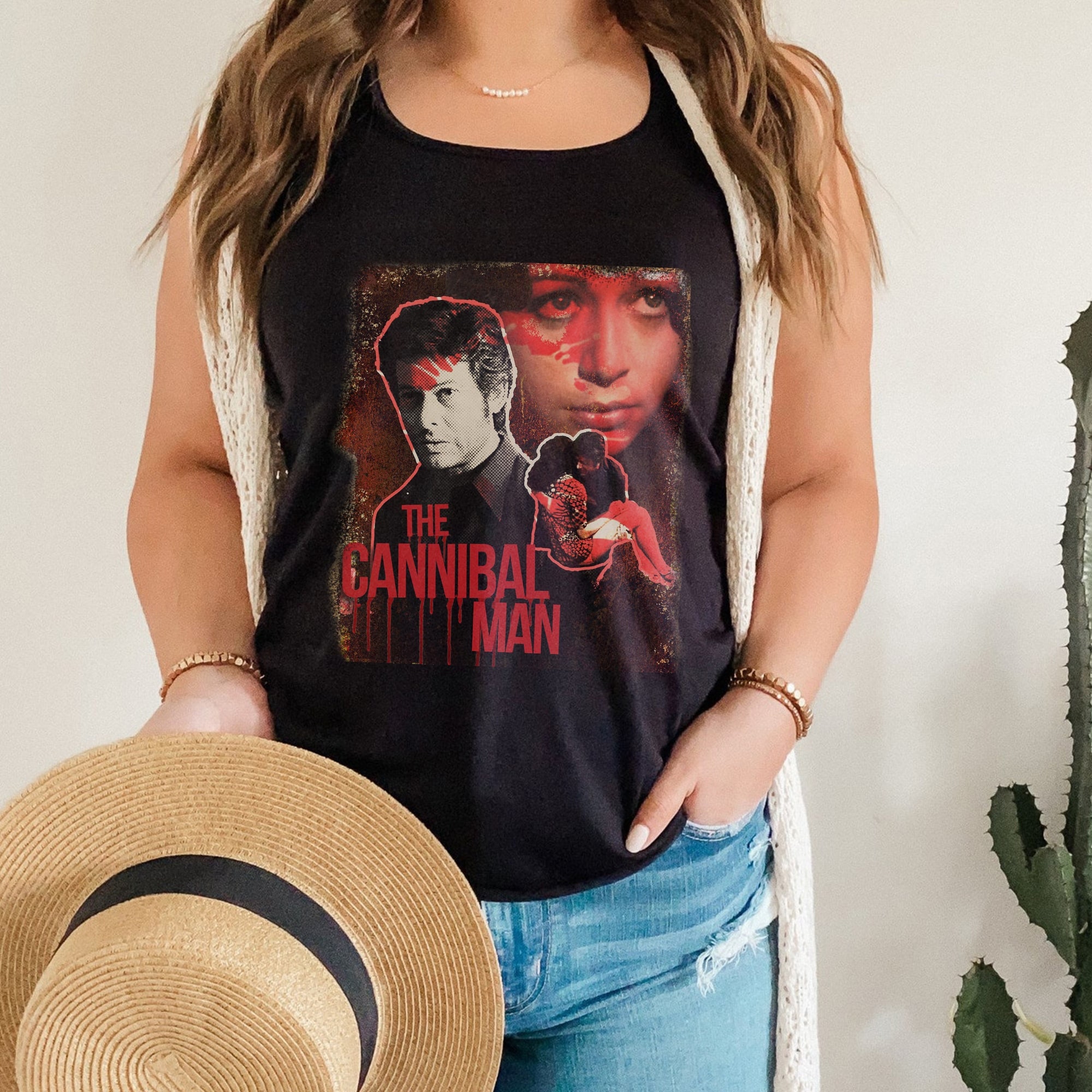 Vintage Art The Cannibal Man New Movie Unisex T-Shirt Vintage Art The Cannibal Man New Movie Unisex T-Shirt