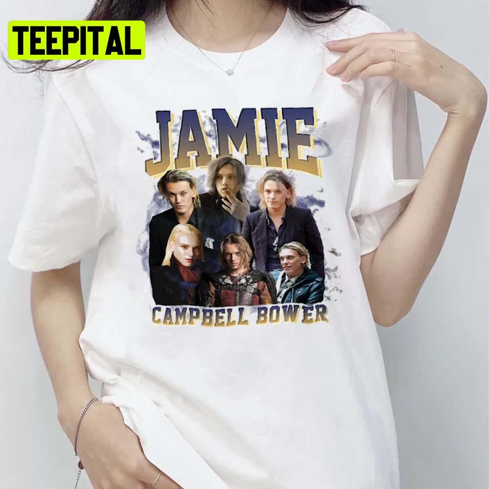 Vintage Design Jamie Campbell Bower Unisex T-Shirt Vintage Design Jamie Campbell Bower Unisex T-Shirt