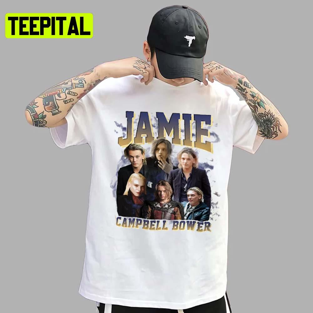 Vintage Design Jamie Campbell Bower Unisex T-Shirt Vintage Design Jamie Campbell Bower Unisex T-Shirt