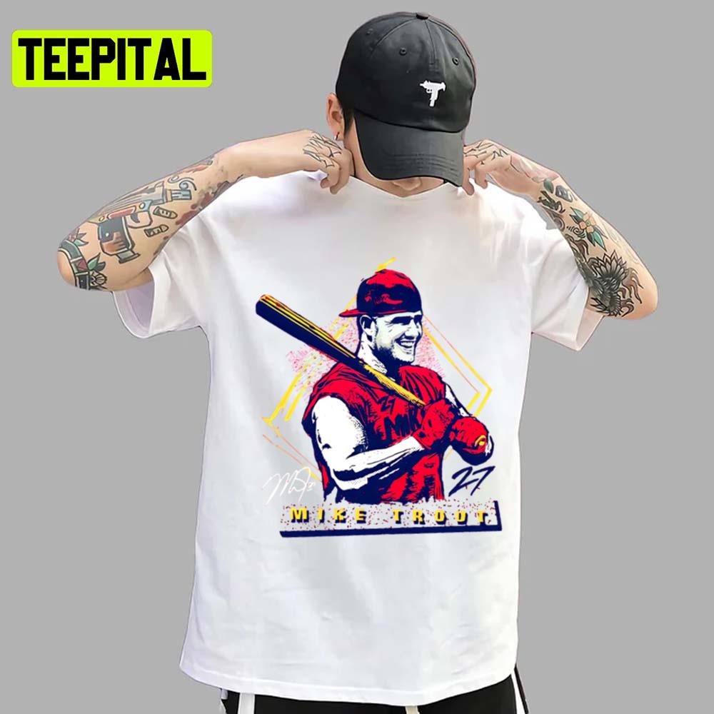 Vintage Design Mike Trout Baseball Los Angeles Angels Unisex T-Shirt Vintage Design Mike Trout Baseball Los Angeles Angels Unisex T-Shirt