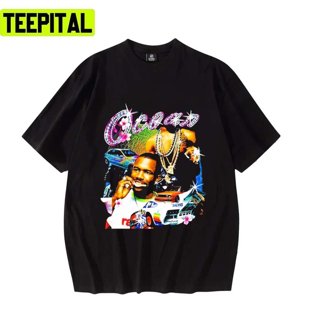 Vintage Design Of Frank Ocean Unisex T-Shirt Vintage Design Of Frank Ocean Unisex T-Shirt